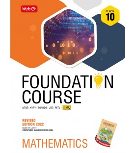 MTG Foundation Course Mathematics Class 10 for NEET / Olympiad / NT