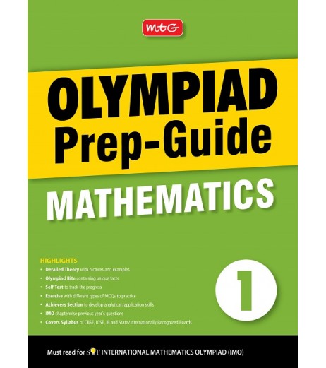 MTG Olympiad Prep-Guide Mathematics Class 1 Olympiad Class 1 - SchoolChamp.net