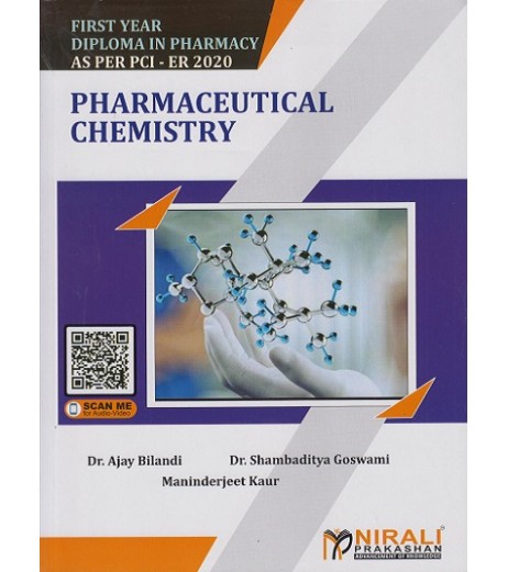 Pharmaceutical Chemistry By Dr. K.R. Mahadik First Year Diploma In Pharmacy As Per PCI Nirali Prakashan First Year D Pharma - SchoolChamp.net