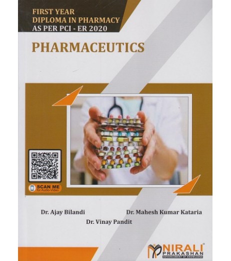Pharmaceutics By Dr. Ajay Bilandi First Year Diploma In Pharmacy As Per PCI Nirali Prakashan