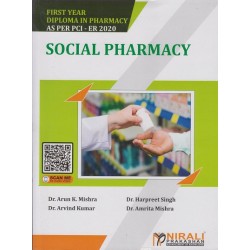 Social Pharmacy By Dr. Arun K. Mishra First Year Diploma In