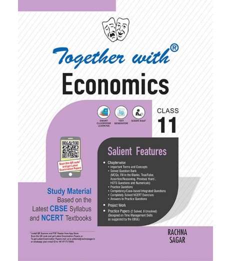 Together with Economics Study Material for Class 11 Term I & Term II