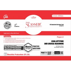 Model Scanner CSEET Paper - 2, Legal Aptitude and Logical