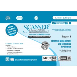 Scanner CA Inter Group-2 New Syllabus Paper-8 Financial Management and Economics for Finance | Latest Edition