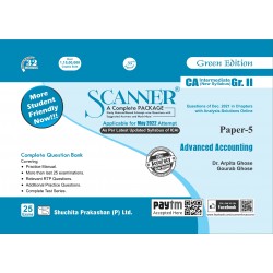 Scanner CA Intermediate Group 2 New Syllabus  Paper-5 Advanced Accounting | Latest Edition