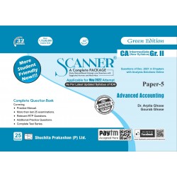 Scanner CA Intermediate Group 2 New Syllabus  Paper-5 Advanced Accounting | Latest Edition
