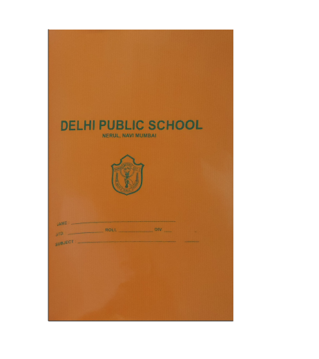 Book Cover Paper Brown Colour DPS Class 1 - SchoolChamp.net