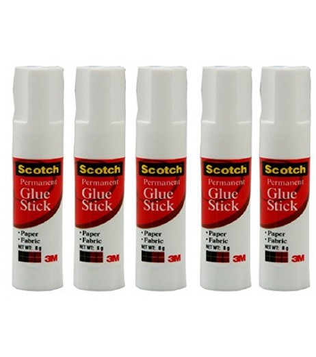 Glue 8 gm Pack of 5 White stick Glue - SchoolChamp.net