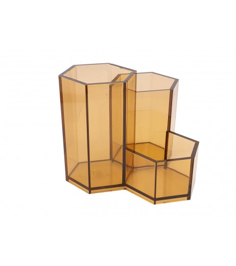 Pen holder of hexagon shape Pen Holder - SchoolChamp.net