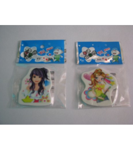 Fashion Girl Eraser set of 2 Others - SchoolChamp.net