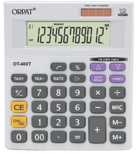 OT 400T/400GT Calculator Calculator - SchoolChamp.net