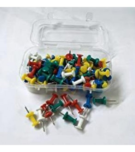 Push Pin 50 Pcs. Box  - SchoolChamp.net