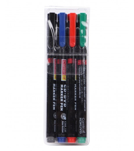 Permanent marker Set of 4  - SchoolChamp.net