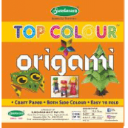 Sundaram Origami Sheet Single Side Fluorescent 15x15cm' 5