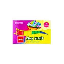 Clay Kraft 4 Colours Strips - 30 g