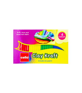 Clay Kraft 4 Colours Strips - 30 g