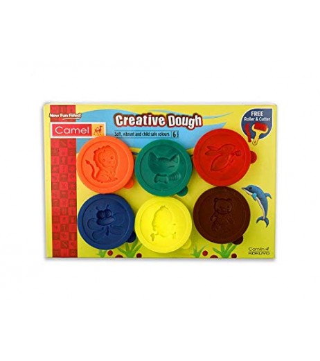 Creative Dough 6 Shades 300 gms Clay & Dough - SchoolChamp.net