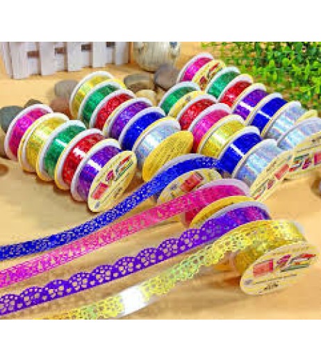 Glitter Tape 3 in core 0.5 inch Craft Tape - SchoolChamp.net