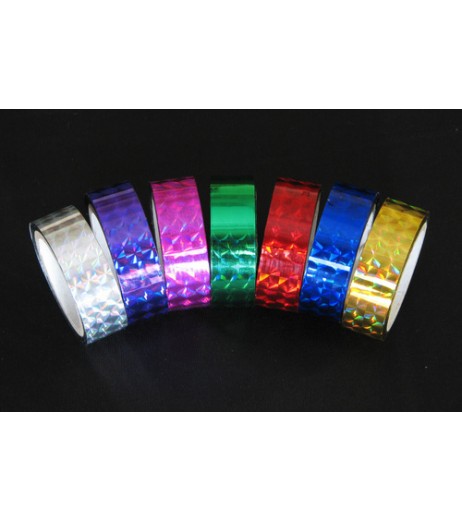 Holographic Tapes 1 inch 5 m- Pack of 6 Craft Tape - SchoolChamp.net