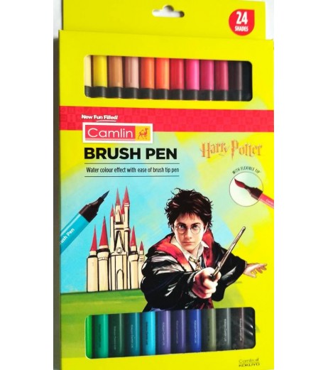 Brush Pen 1 Pack with 24 Units Colours and Brushes - SchoolChamp.net