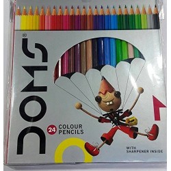 Colour Pencils 1 Pack with 24 Shades