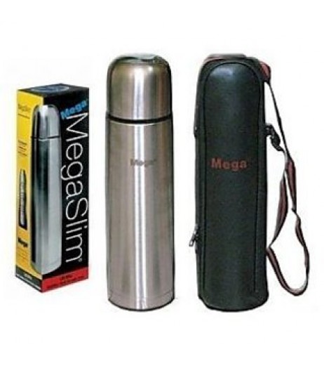 Stainless Steel 1 Ltr Hot Cold Bottle Vacuum Flask 1 Unit Bottle - SchoolChamp.net