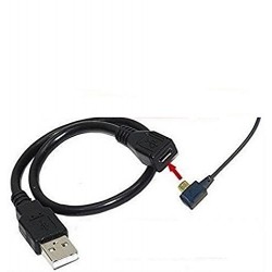 Micro USB female to USB male cable