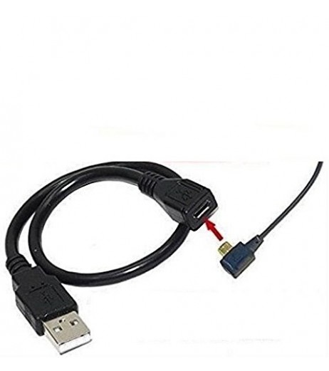 Micro USB female to USB male cable Cables - SchoolChamp.net