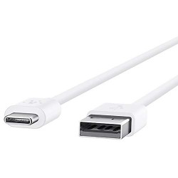 Type A to type C USB cable with 2.4 amps fast charging