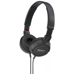 On-ear stereo headphones (Black)