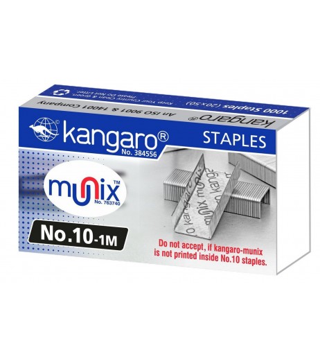 Kangaro No-10-1M Staples Pin Stapler - SchoolChamp.net