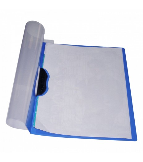 Swing clip file  A4 Transparent top Pack of  10 Clip Files - SchoolChamp.net