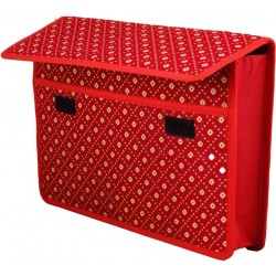 Jute document folder bag 