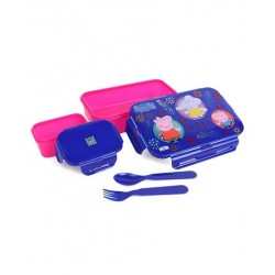 Lunchbox Plastic Clip Lock With Extra 1 small container