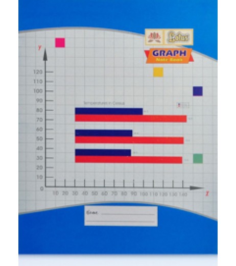 Graph Book 20 X 26 cms 32 pages Pack Of 6 Graph Book - SchoolChamp.net