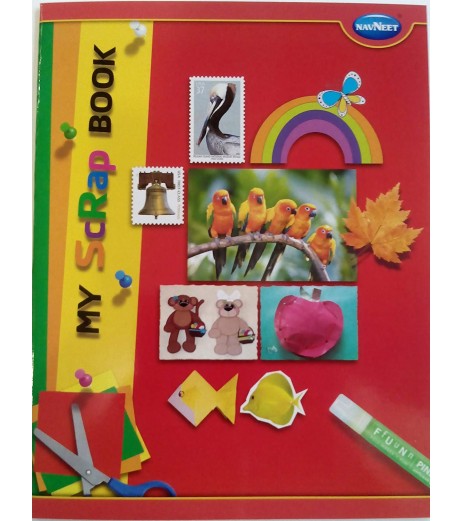 Scrapbook 22 x 28 cms 32 pages Pack of 10 books Scrap Book - SchoolChamp.net