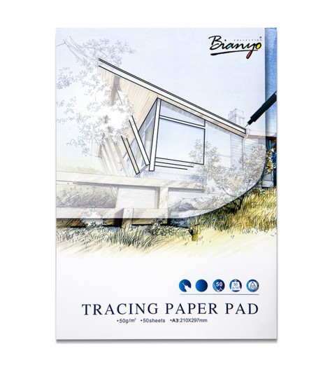 Tracing paper A4 50 gsm 50 sheets Tracing Paper - SchoolChamp.net