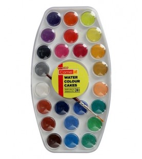 Water Colour Cakes 1 Pack with 24 Shades