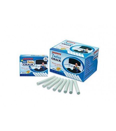 Blackboard Chalk Britemark White Dustless Chalk Pack of 144 pcs. BlackBoard Chalk - SchoolChamp.net