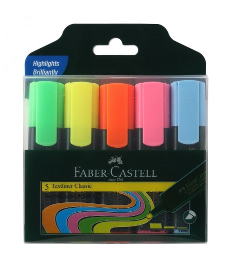 Highlighter Assorted Pack of 5 Highlighter - SchoolChamp.net