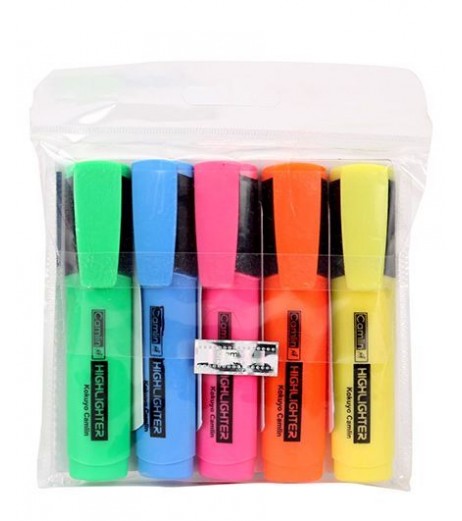 Highlighter   Pack of 5 Highlighter - SchoolChamp.net