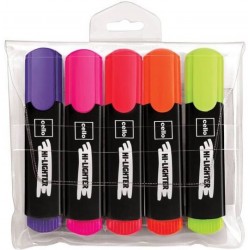 Highlighter Pack of 5