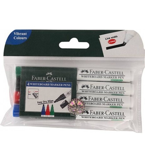 Marker Whiteboard Assorted Pack of 4 Marker Pen - SchoolChamp.net