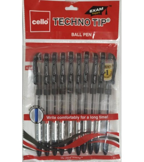 Ball pen Black Pack of 10 Pen - SchoolChamp.net