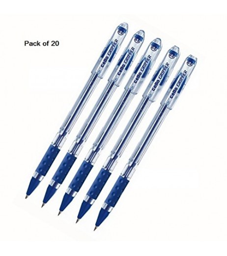 Ball pen Gripper 0.5 mm tip Blue Pack of 20 Pen - SchoolChamp.net