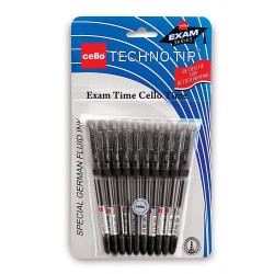 Ball pen Technotip Black Pack of 10