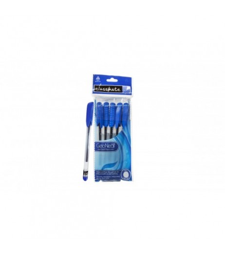 Gel pen Geloneat Blue Pack of 5 Pen - SchoolChamp.net