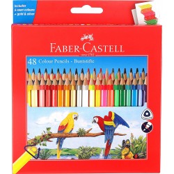 Faber-Castell 48 Triangular Colour Pencils