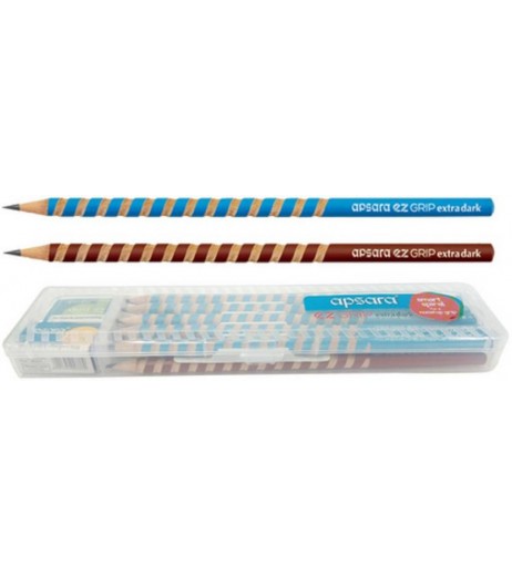 Pencil Black EZ grip  - SchoolChamp.net