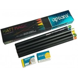 Pencil Black Mat Magic Each Pack 10 Unit